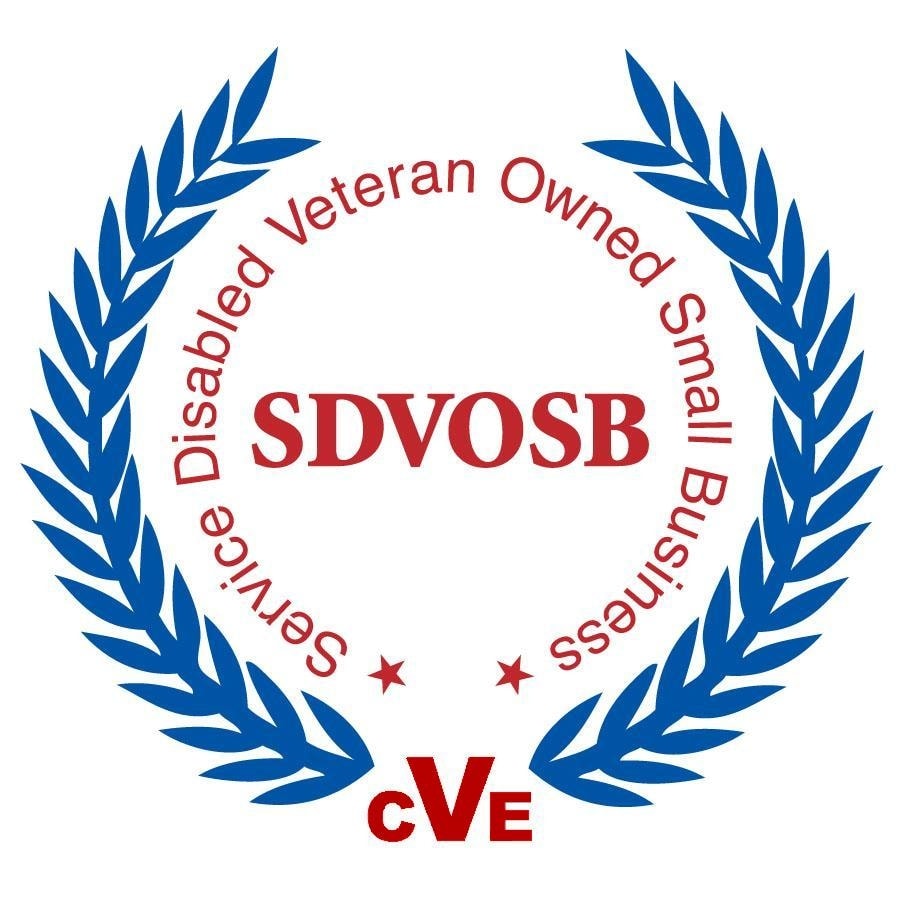 Service Disabled Veteran Owned Small Business (SDVOSB) seal